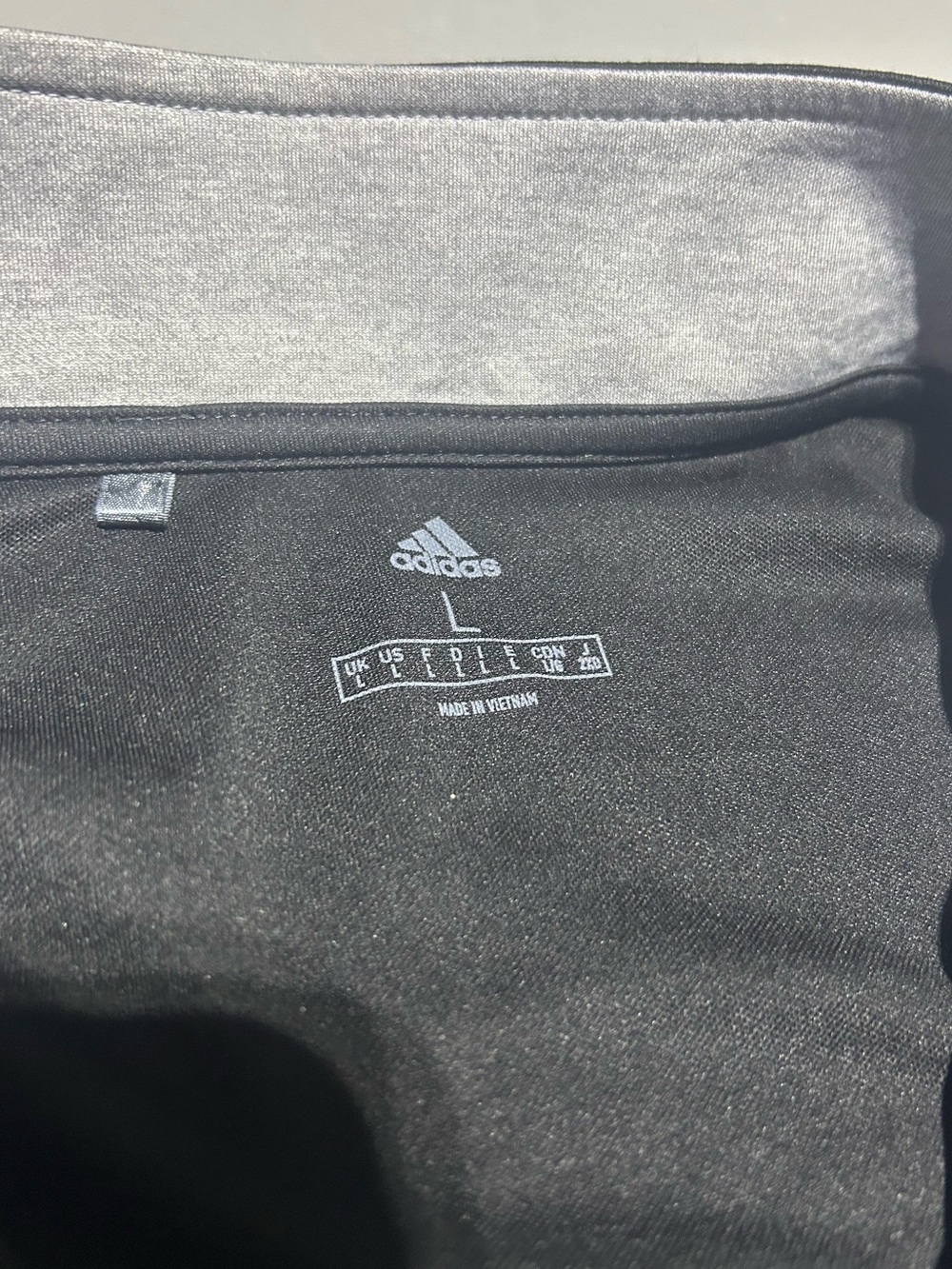 Adidas Black Long Sleeve Performance Quarter Zip Pullover (Men’s Size Large) - Picture 8 of 10